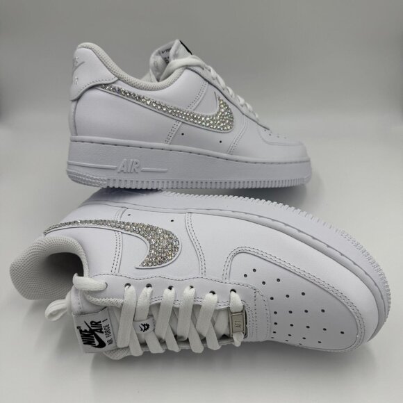 Swarovski Nike Air Force 1 '07 Flyease Women's Shoes - Picture 2 of 8